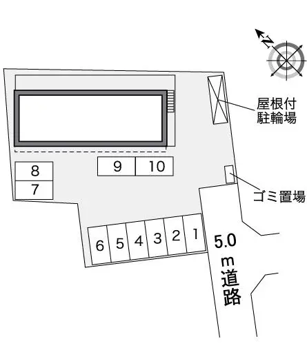 ★手数料０円★愛甲郡愛川町中津　月極駐車場（LP）